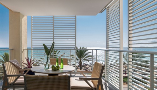 Apartamento, 2 habitaciones, vistas al mar, frente a la playa