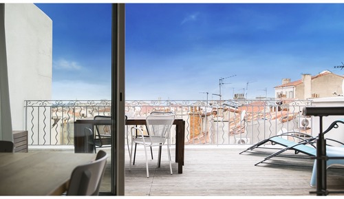 Apartamento, 2 habitaciones, terraza