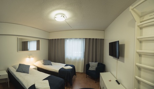 Habitación estándar con 1 cama doble o 2 individuales, 2 camas individuales