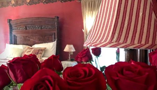 Habitación de luna de miel, 1 cama de matrimonio, baño privado, vistas a la montaña
