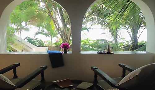 Habitación estándar con 2 camas individuales, vistas al mar, junto a la playa