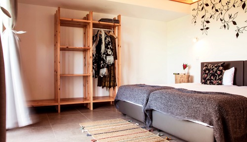Apartamento superior, 1 habitación, cocina básica, vistas al mar