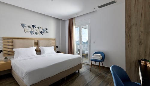 Deluxe 1-Bedroom Apartment Sea View