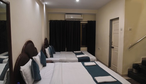 Habitación familiar, varias camas