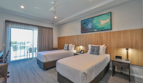Habitación ejecutiva, 2 camas individuales, accesible para personas con discapacidad, no fumadores