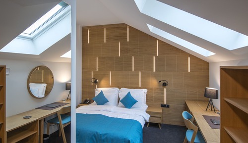 Habitación estándar con 1 cama doble o 2 individuales