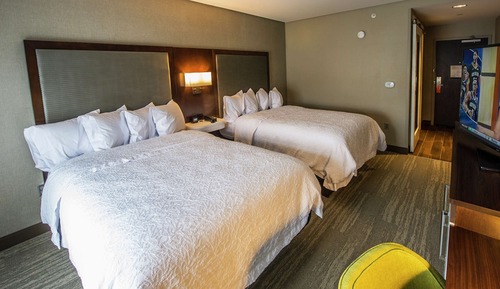 Habitación estándar, 2 camas de matrimonio, bañera