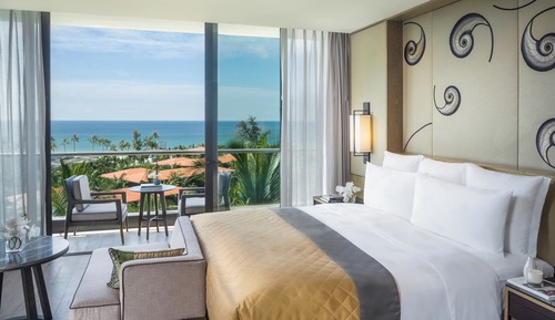 Habitación clásica, 1 cama de matrimonio grande, balcón, vistas al mar