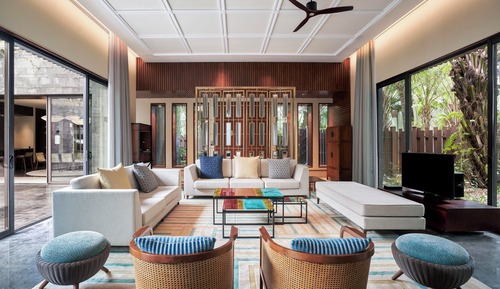 Villa, 3 habitaciones, Acceso al salón del club (Private Pool)