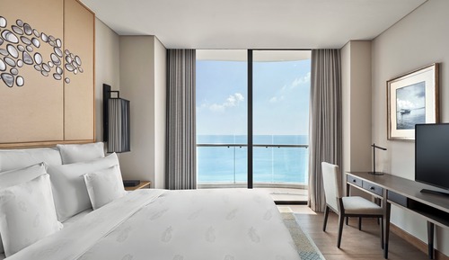 Habitación, varias camas, vistas al mar (Residence)
