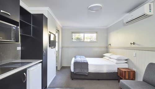 Estudio, 1 cama de matrimonio