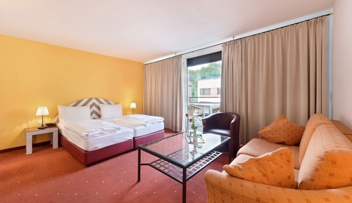 Suite junior, balcón
