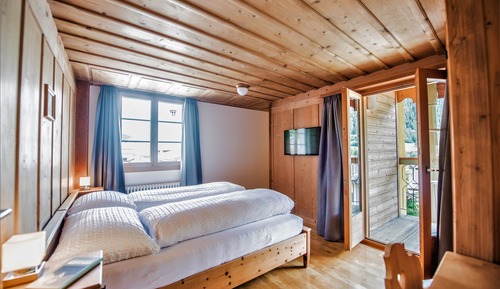 Habitación doble, vistas a la montaña
