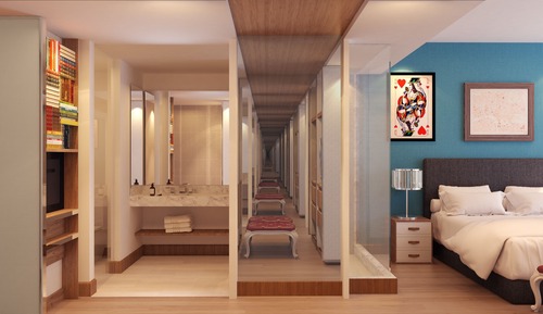 Habitación superior, vistas a la ciudad