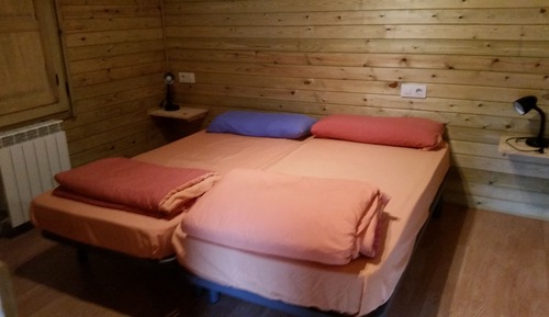 Cabaña, 2 habitaciones, patio