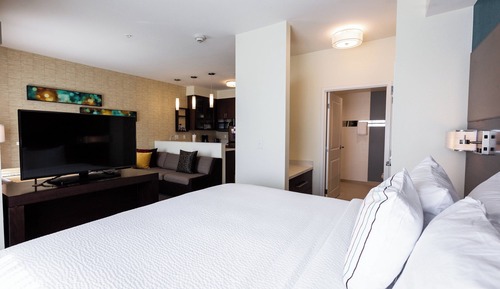 Estudio, 1 cama de matrimonio grande con sofá cama (Hearing Accessible)