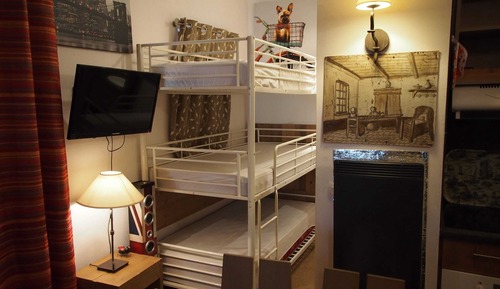 Apartamento familiar, 2 habitaciones, 2 baños, junto a la pista de esquí