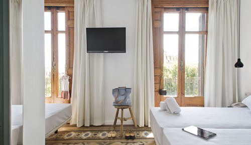 Habitación familiar, balcón