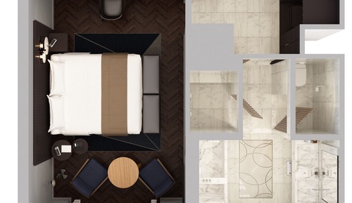 Habitación Deluxe, balcón (EIffel )