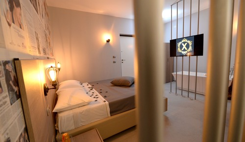 Habitación doble, bañera