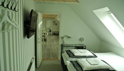 Habitación doble, baño privado