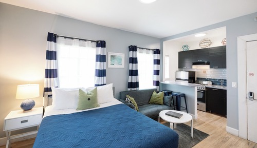 Estudio City, 1 cama de matrimonio
