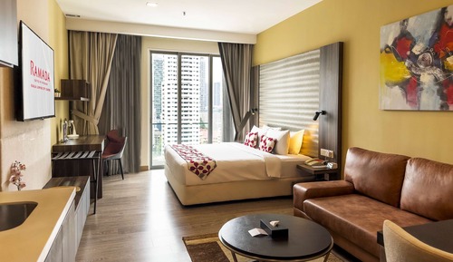 Suite estudio ejecutiva, 1 cama de matrimonio grande, no fumadores