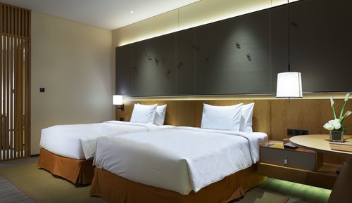 Habitación estándar, 2 camas individuales, balcón