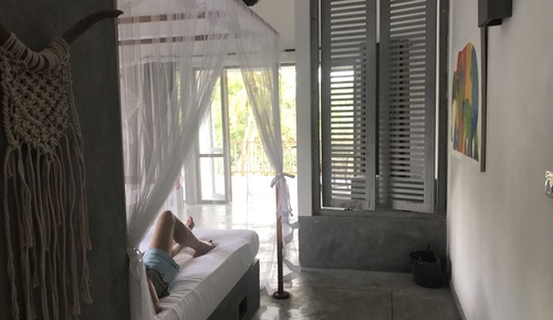 Suite familiar, baño privado, vistas a la piscina