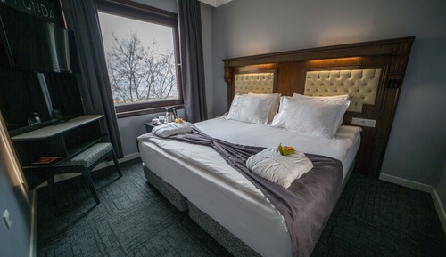 Habitación estándar con 1 cama doble o 2 individuales, vistas al mar