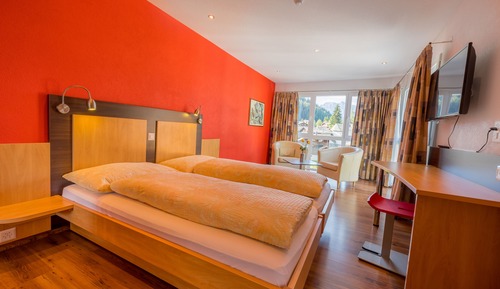 Habitación superior con 1 cama doble o 2 individuales