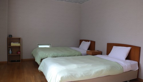 Habitación económica con 2 camas individuales, no fumadores, baño compartido