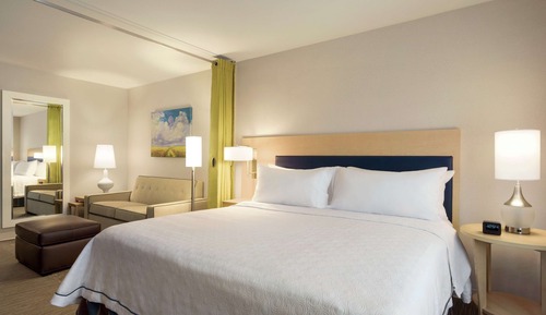 Estudio, 1 cama de matrimonio grande, accesible para personas con discapacidad (Hearing)