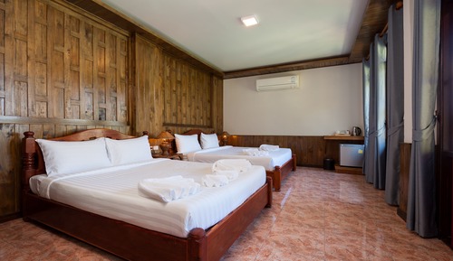 Habitación familiar, vistas al mar (Free pick up and dop off at Mae Haad)