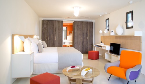 Habitación Deluxe doble, en la zona del jardín
