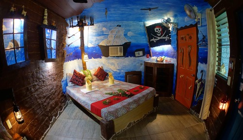 Habitación estándar con 1 cama doble o 2 individuales, planta baja (Treasure)