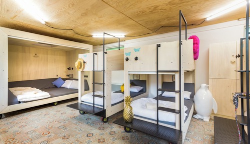 Dormitorio compartido, solo para mujeres, baño privado (1 Bunk Bed)
