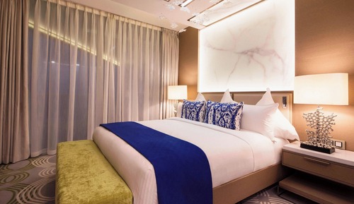 Suite familiar, 2 habitaciones, balcón, vistas al mar