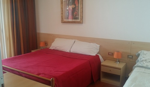 Habitación triple estándar, terraza, vistas al mar