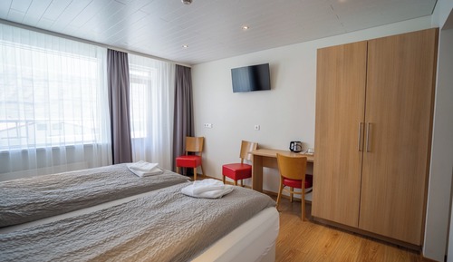 Habitación doble, balcón