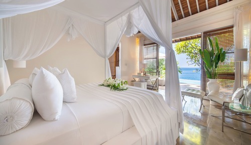 Villa de lujo, 1 cama de matrimonio grande, piscina privada, mirando al mar (Sea)