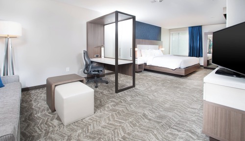 Suite, 1 cama de matrimonio grande con sofá cama (Hearing Accessible)