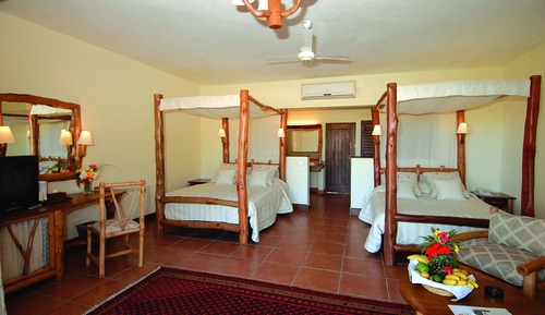 Habitación con 1 cama doble o 2 individuales, vistas al mar