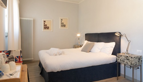 Habitación con 1 cama doble o 2 individuales