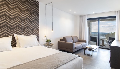 Suite junior, vistas al mar