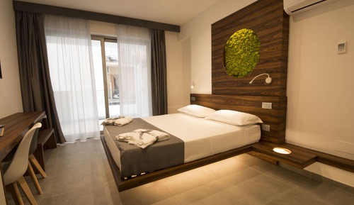 Habitación Deluxe doble, balcón (Wasabi)