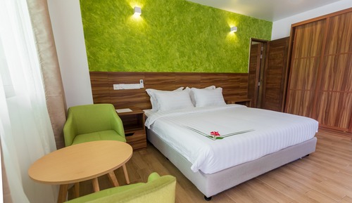 Habitación cuádruple Deluxe, 2 habitaciones, 2 baños, planta baja