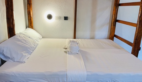 Habitación cuádruple familiar, varias camas