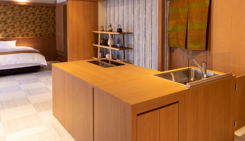 Suite, no fumadores, en edificio anexo (with Open-Air Bath & Foot Bath 140sqm)