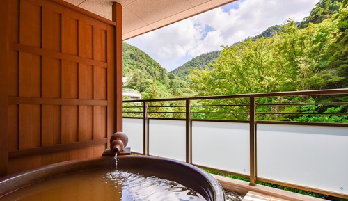 Habitación Deluxe, 2 habitaciones, no fumadores, bañera (Tatami Area, Open-air Bath,D)